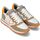 Sapatos Homem Sapatilhas Philippe Model TKLU WN02 - TROPEZ HAUTE LOW-MONDIAL NEON BLANC/ORANGE Branco