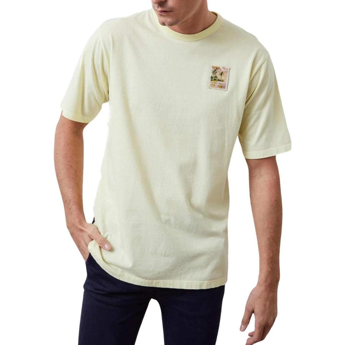 Textil T-Shirt mangas curtas Altonadock  Amarelo