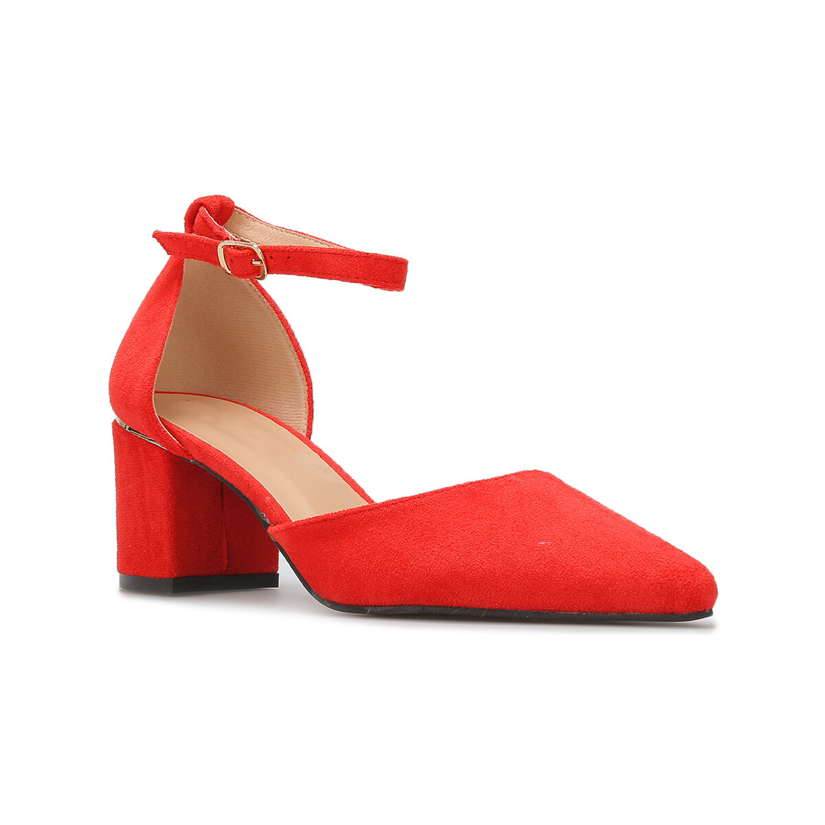 Sapatos Mulher Escarpim La Modeuse 70021_P163217 Vermelho