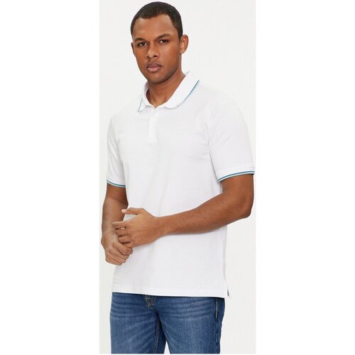 Textil Homem T-shirts e Pólos Guess M4GP60 K7O64 Branco