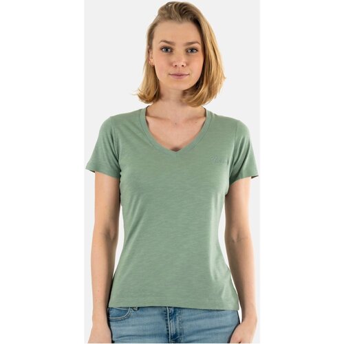 Textil Mulher T-shirts e Pólos Guess W4GI66 KC8T0 Verde
