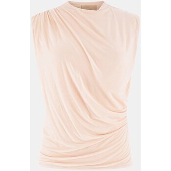 Textil Mulher T-shirts e Pólos Guess W4GP25 KACM2 Rosa