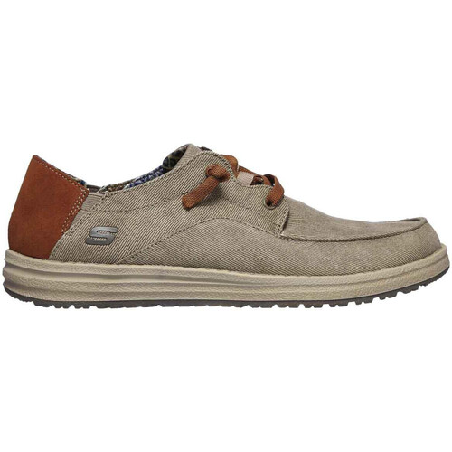 Sapatos Homem Sapatos & Richelieu Skechers 210116 RELAXED FIT: MELSON - PLANON Bege