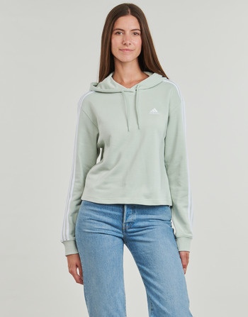 Adidas Sportswear Essentials 3-Stripes French Terry Crop Hoodie