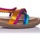 Sapatos Mulher Sandálias Calzados Buonarotti AT-3153 Multicolor