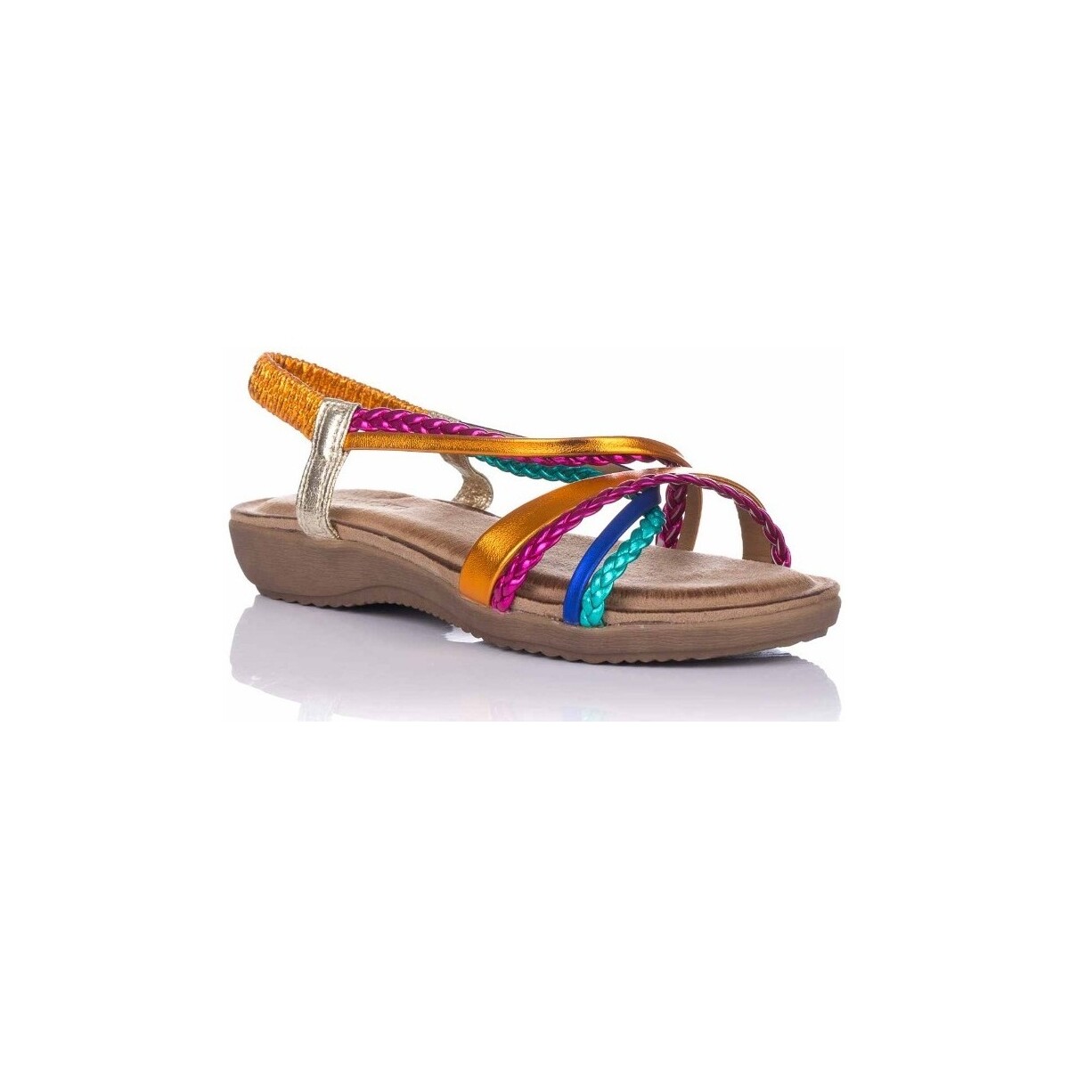 Sapatos Mulher Sandálias Calzados Buonarotti AT-3153 Multicolor