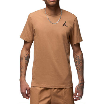 Textil Homem T-Shirt braata curtas Nike DC7485 Bege