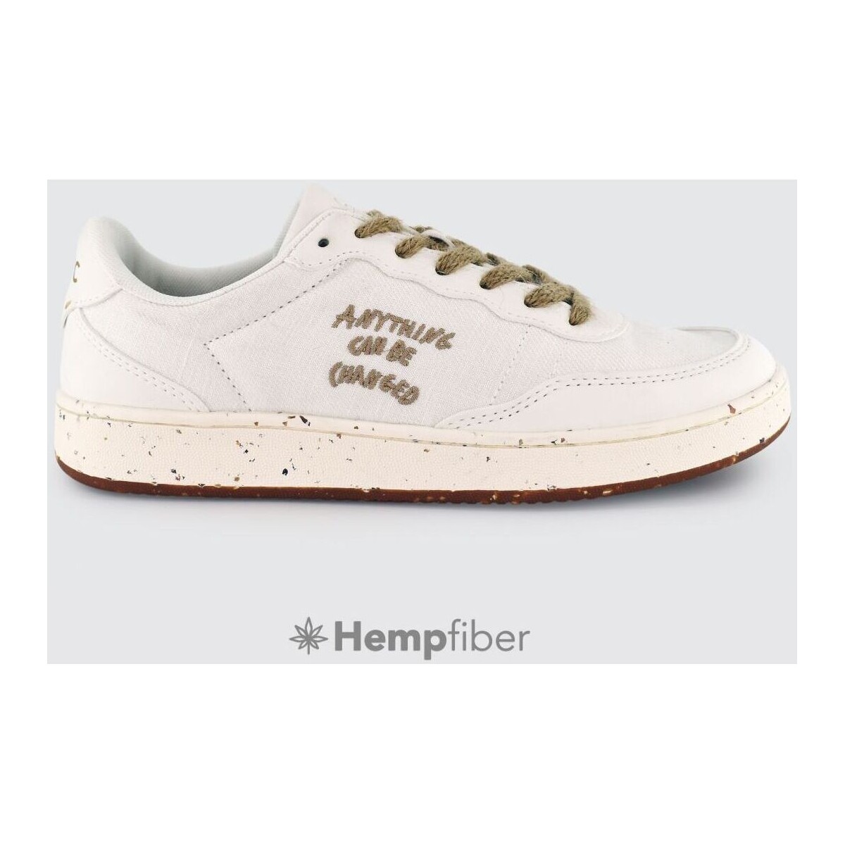 Sapatos Sapatilhas Acbc SHEH HEMP - EVERGREEN HEMP-200 WHITE Branco