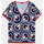 Textil Mulher T-shirts e Pólos Lion Of Porches LP004612-585-3-3 Azul