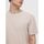 Textil Homem T-shirts e Pólos Selected 16092508 ASPEN-OATMEAL Bege