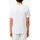 Textil Homem T-Shirt mangas curtas Lacoste TH1285 Branco