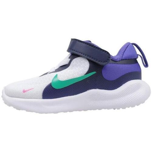 Sapatos Rapariga Sapatilhas Nike White PERFORM RUN KE Multicolor
