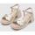 Sapatos Mulher Sandálias Wonders D-1011 Cinza