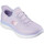 Sapatos Mulher Sapatilhas Skechers 150123 SLIP-INS SUMMITS - DIAMOND DREAM Violeta