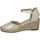 Sapatos Mulher Sandálias Xti 140746 Ouro