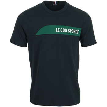 Textil Homem T-Shirt mangas curtas Le Coq Sportif Saison 2 Tee Ss N°1 Azul