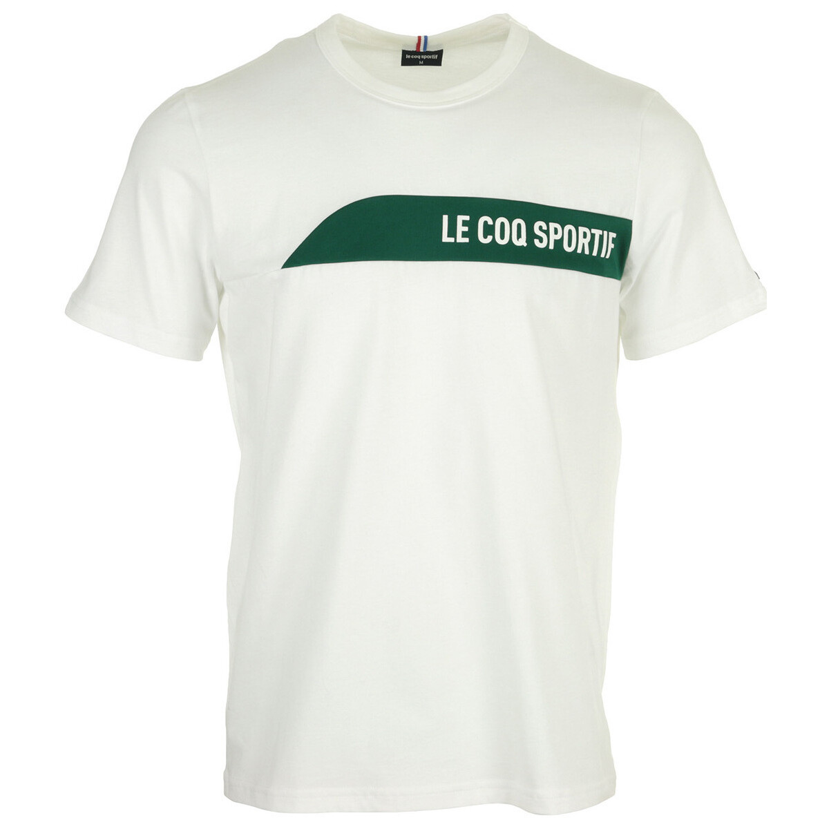 Textil Homem T-Shirt mangas curtas Le Coq Sportif Saison 2 Tee Ss N°1 Branco