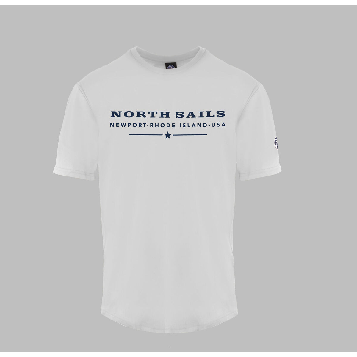 Textil Homem T-Shirt mangas curtas North Sails 9024020101 White Branco
