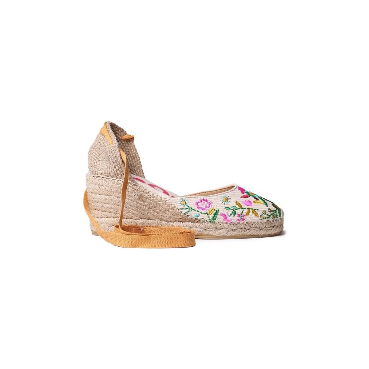Sapatos Mulher Sapatos & Richelieu Toni Pons Alpargatas  Castell Floral Laranja
