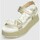 Sapatos Mulher Sandálias Liu Jo CALIFORNIANA  FRIDA 28 ORO Ouro