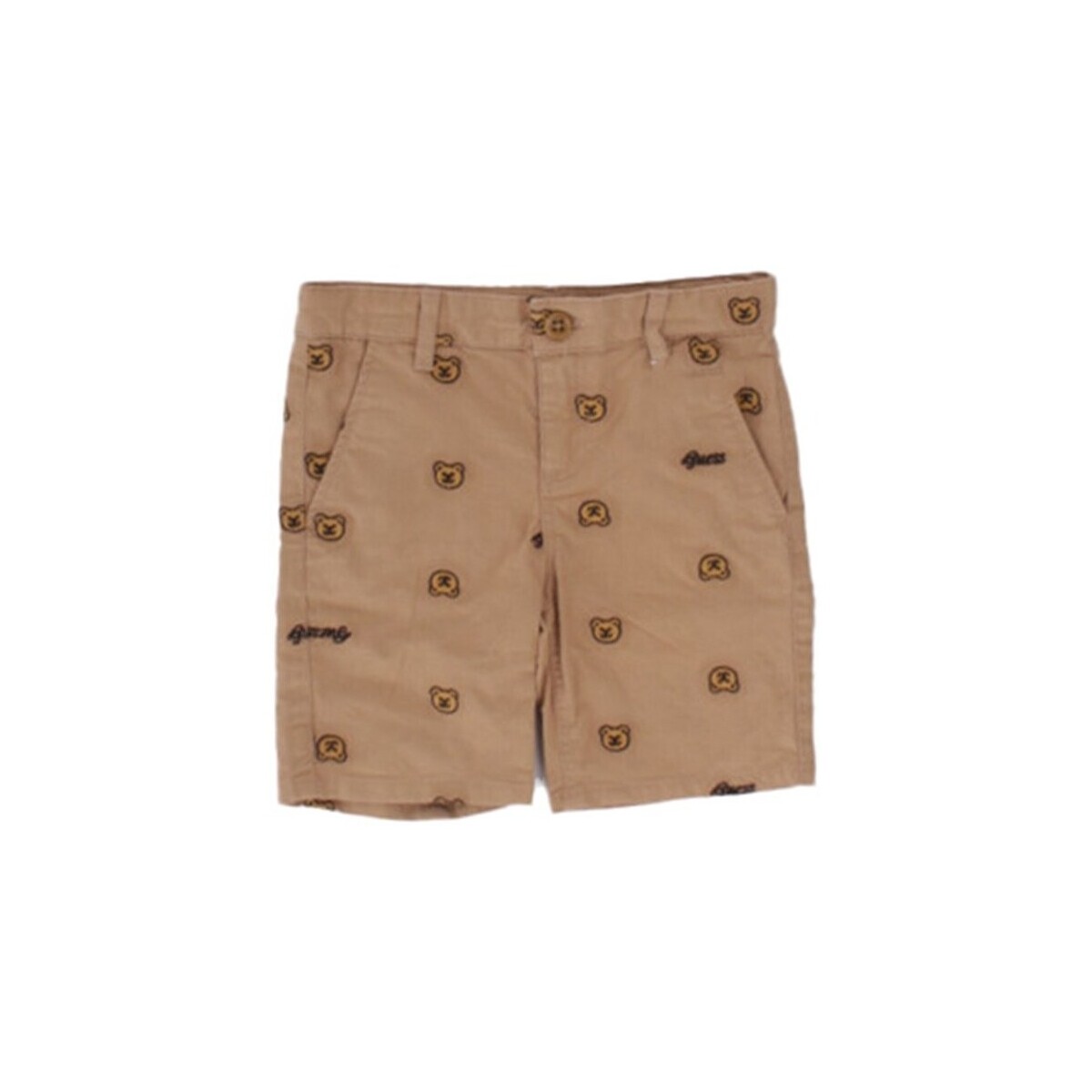 Textil Criança Shorts / Bermudas Guess N4RD04WFY91 Bege