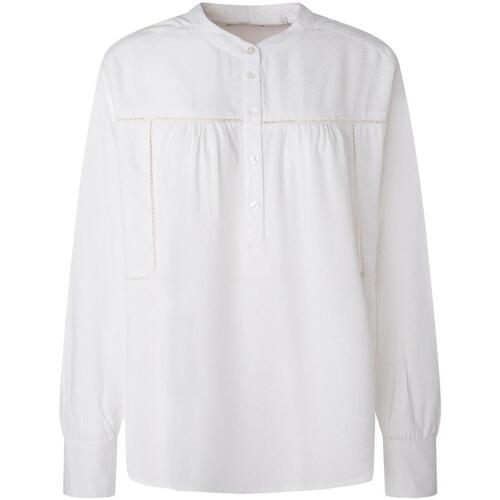 Textil Mulher T-shirts e Pólos Pepe jeans  Branco