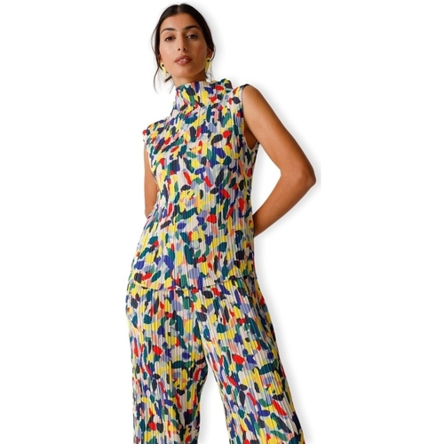 Textil Mulher preço de uma chamada local Skfk Top Isua - Stains Multicolor