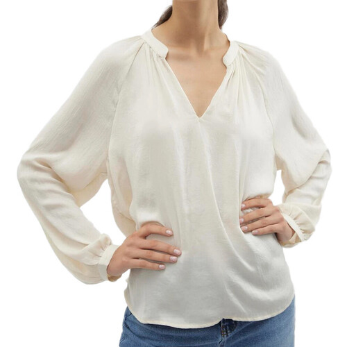 Textil Mulher Tops / Blusas Vero Moda  Branco