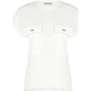 Textil Mulher T-shirts e Pólos Rinascimento CFC0117488003 Branco