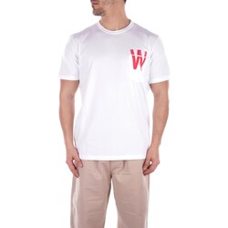 Religion Weißes T-Shirt the mit Skelett und Blumenprint