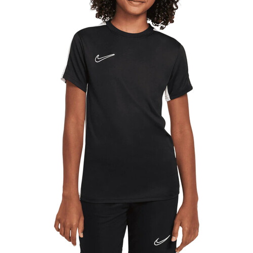 Textil Rapaz T-Shirt line curtas Nike DX5482 Preto