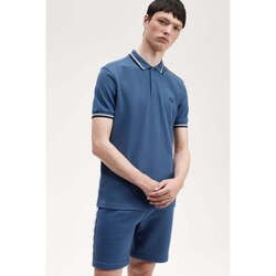 Textil Homem T-shirts e Pólos Fred Perry M3600-T47-3-1 Azul