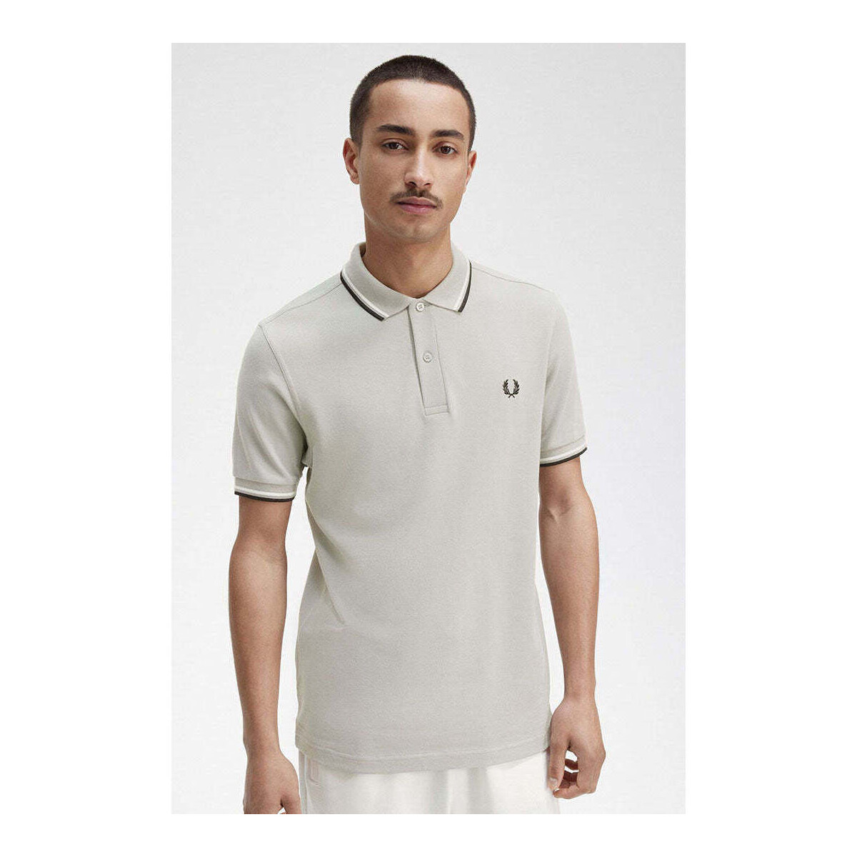 Textil Homem T-shirts e Pólos Fred Perry M3600-T54-8-1 Cinza