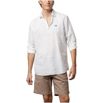 Textil Homem Camisas mangas comprida Scotta  Branco