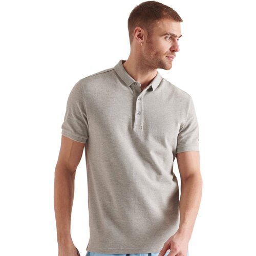 Textil Homem T-shirts e Pólos Superdry M1110195A Cinza