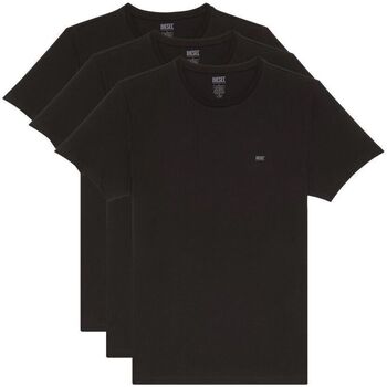 Textil Homem T-shirt Tommy Hilfiger Heather Logo preto Diesel 00SPDG 0LIAD - 3 PACK-E4101 Preto