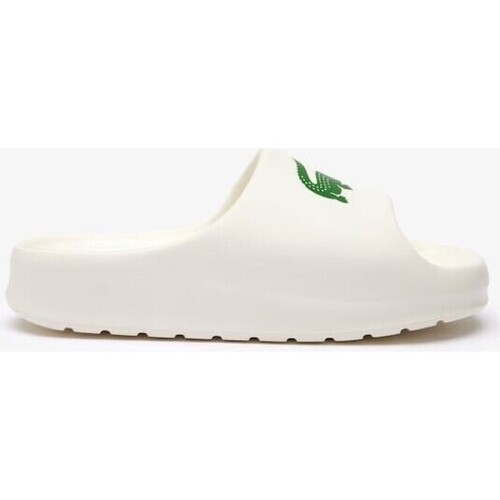 Sapatos Mulher Sandálias Lacoste 46CFA0028 SERVE SLIDE Branco