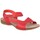 Sapatos Mulher Sandálias Interbios SAPATILHAS  4487 Vermelho