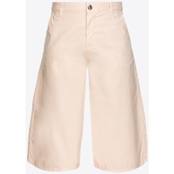 Textil Mulher Shorts / Bermudas Pinko 103590A1VA Bege