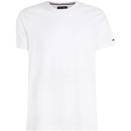 Textil Homem T-shirts e Pólos Tommy Hilfiger MW0MW31526 Branco