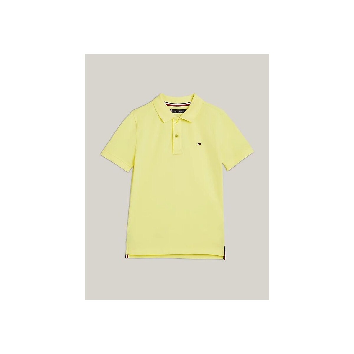 Textil Rapaz T-shirts e Pólos Tommy Hilfiger KB0KB09103 FLAG POLO-ZIN YELLOW TULP Amarelo
