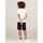 Textil Criança T-shirts e Pólos Tommy Hilfiger KB0KB08807 - LOGO TEE-YBR WHITE Branco