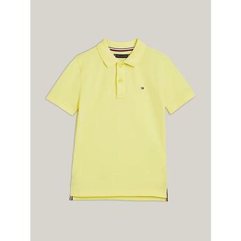 Textil Rapaz T-shirts e Pólos Tommy Hilfiger KB0KB09103 FLAG POLO-ZIN YELLOW TULP Amarelo