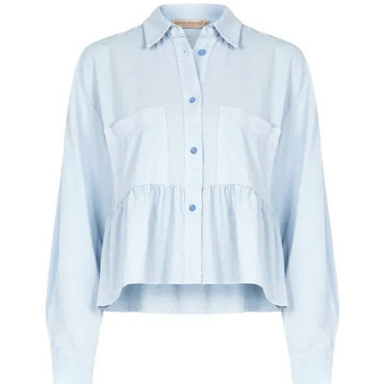 Textil Mulher camisas Rinascimento CFC0118489003 Azure