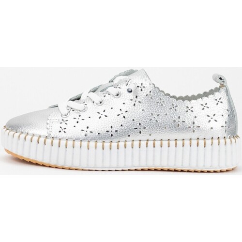 Sapatos Mulher Sapatilhas The Happy Monk 32527 PLATA