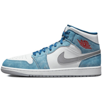 Sapatos Sapatos de caminhada Air Jordan 1 Mid French Blue Azul