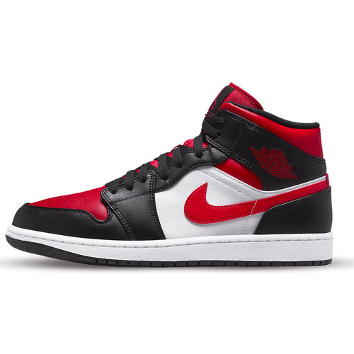 Sapatos Sapatos de caminhada Air Jordan 1 Mid Fire Red Multicolor