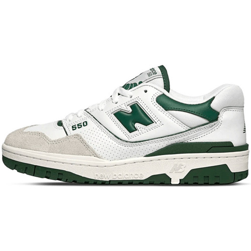 Sapatos Sapatos de caminhada New Balance 550 White Green Branco