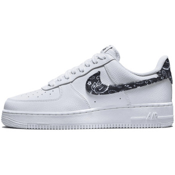 Sapatos Sapatos de caminhada Nike Air Force 1 Low Essential White Black Paisley Branco