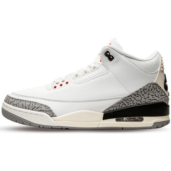 Sapatos Sapatos de caminhada Air Jordan 3 Retro White Cement Reimagined Branco
